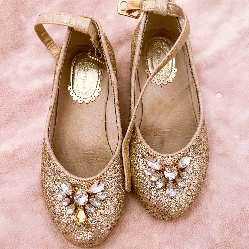 Joyfolie gold flats